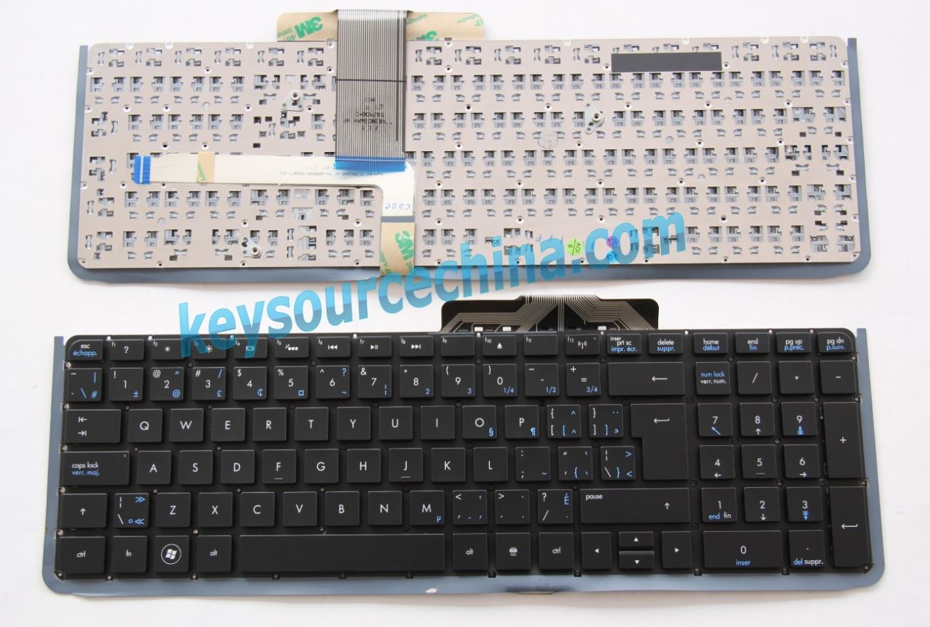 V128026AK1 EF Original HP Envy 17-3000 17-3010 17-3020 17-3095 17-3200 17t-3000 17t-3200 Clavier Canadian(CA) Keyboard