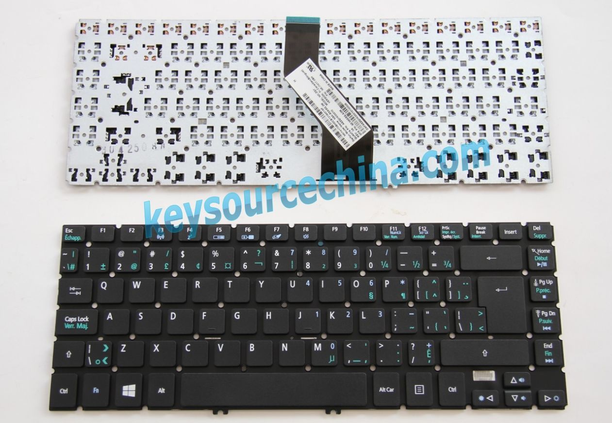 9Z.N9SSQ.A2M Original Acer Aspire V5-472 V5-472G V5-472P V5-473 V5-473G V5-473P V7-481 V7-481P V7-482 V7-482P Clavier Canadian(CA) Keyboard