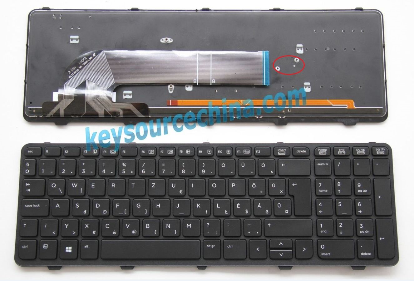 SG-59320-2GA Gyári Új Magyar nyelvű QWERTZ Billentyűzet for HP ProBook 450 G0, 450 G1, 455 G1, 470 G0, 470 G1, 470 G2