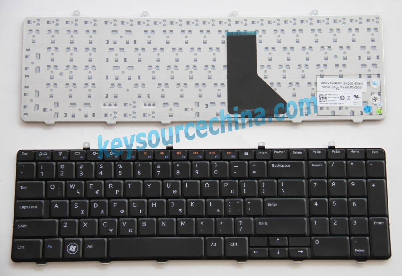 Dell Inspiron 1764 0WMCMP Ελληνικό πληκτρολόγιο Greek/GR Keyboard black