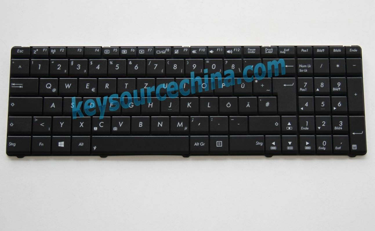 MP-10A76D0-6984W Original Notebook Tastatur, deutsch (DE) schwarz für ASUS K75D K75A K75VD R700DE A75DE F75 X75 Keyboard NEU