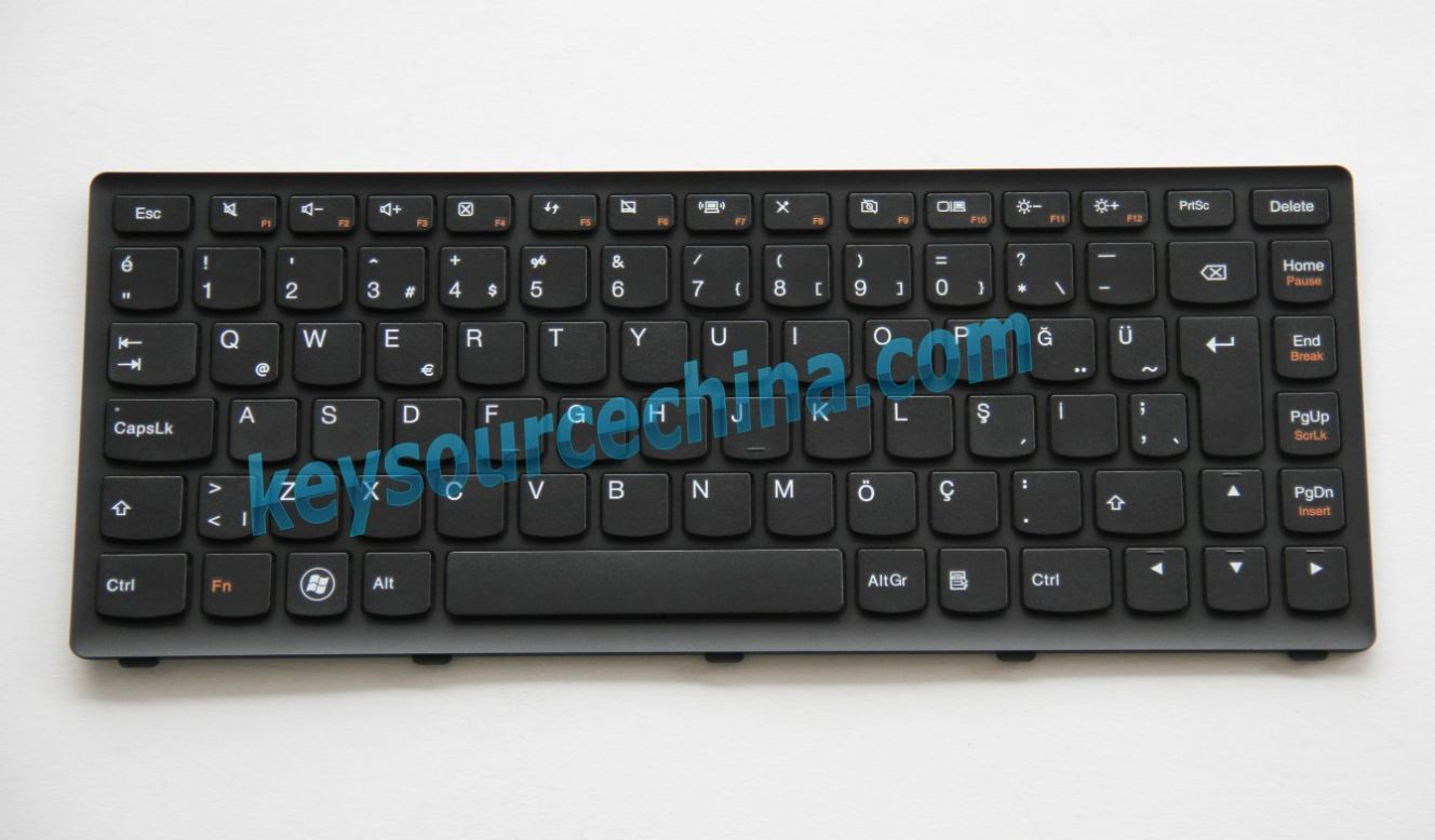 25205139 Lenovo IdeaPad S300 S400 S405 S400T S400U QWERTY Notebook Klavyeleri Klavyesi Q-Türkçe(TR) Keyboard