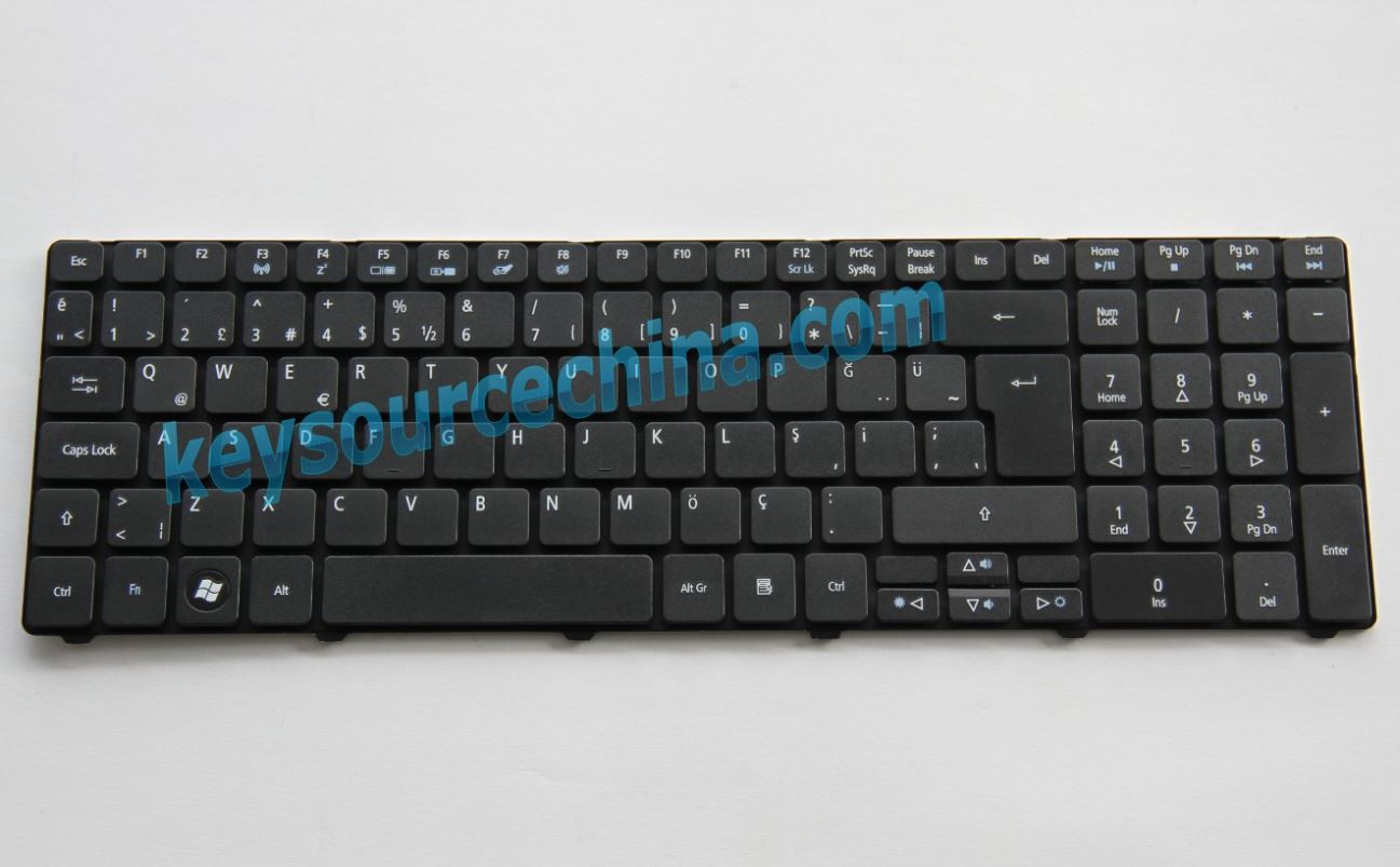 Orjinal - Yeni Acer Aspire 5741 5742 7740 7745 7750 Notebook Klavye Q-Türkçe(TR) Keyboard