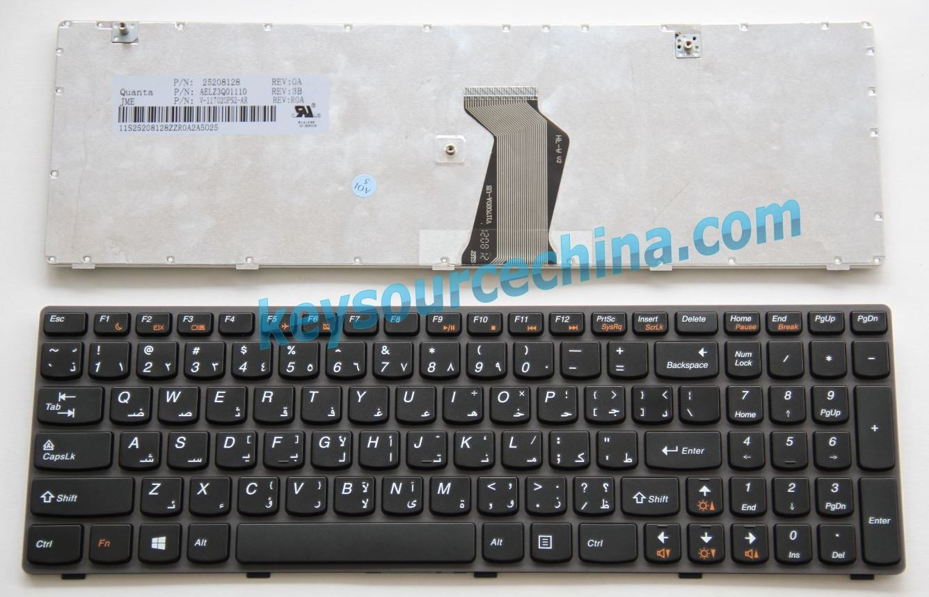 Lenovo IdeaPad G580 G585 V580 V585 Z580 Z585 لحاسب المحمول كيبورد Arabic keyboard