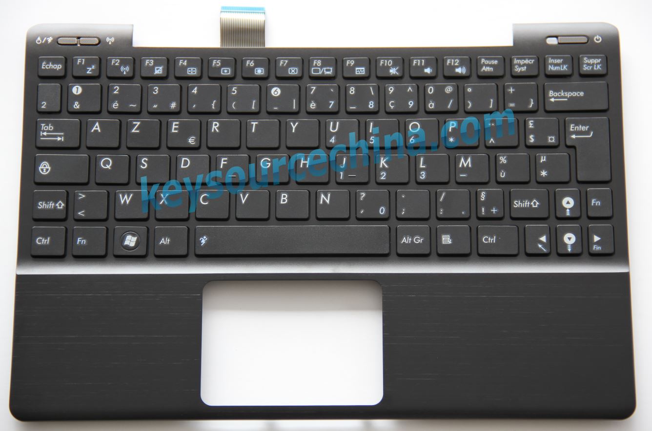 0KNA-292FR021, ASUS EEE PC 1018 1018p 1018pb Black Clavier Français/French(FR)