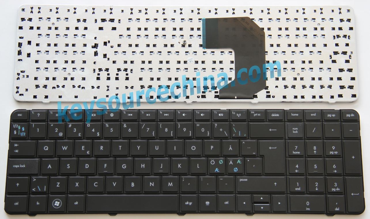 HP pavilion g7 Nordic laptop keyboard black