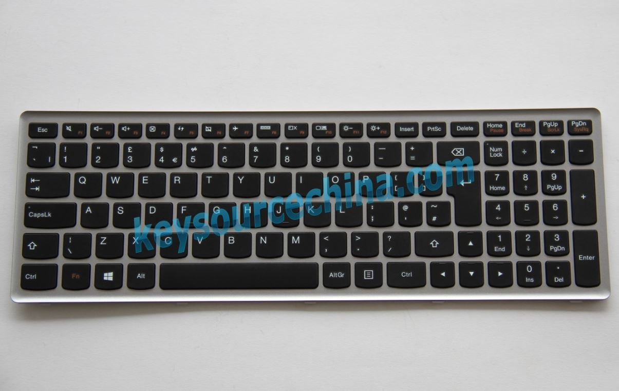 9Z.N8RSC.00U Original Lenovo IdeaPad U510 Z710 Laptop Keyboard UK Complete