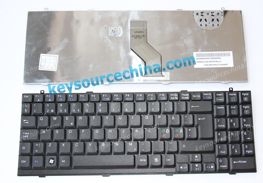 LG r510 Nordic laptop keyboard