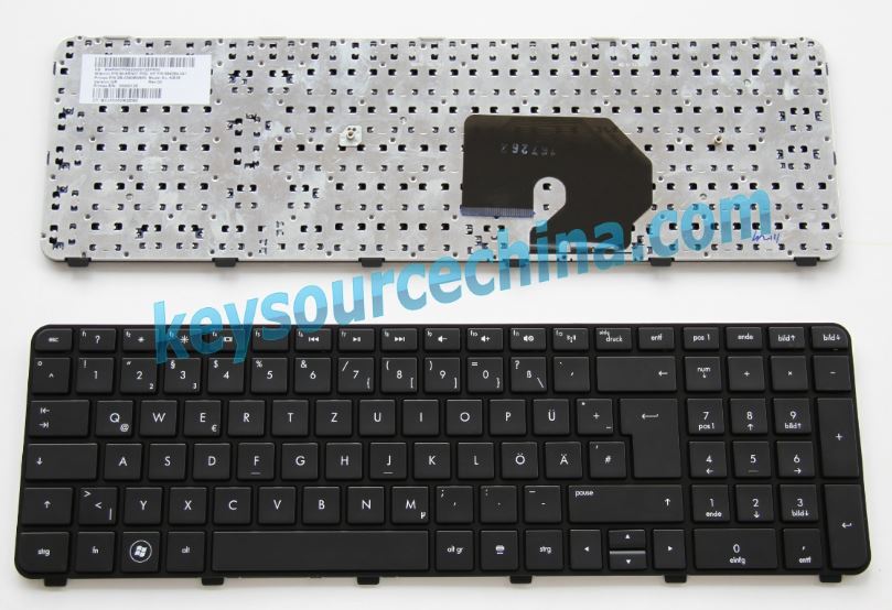 90.4RN07.P0G Original Notebook Tastatur, deutsch (DE) schwarz für HP Pavilion dv7-6000 Serie DV7-6c00
