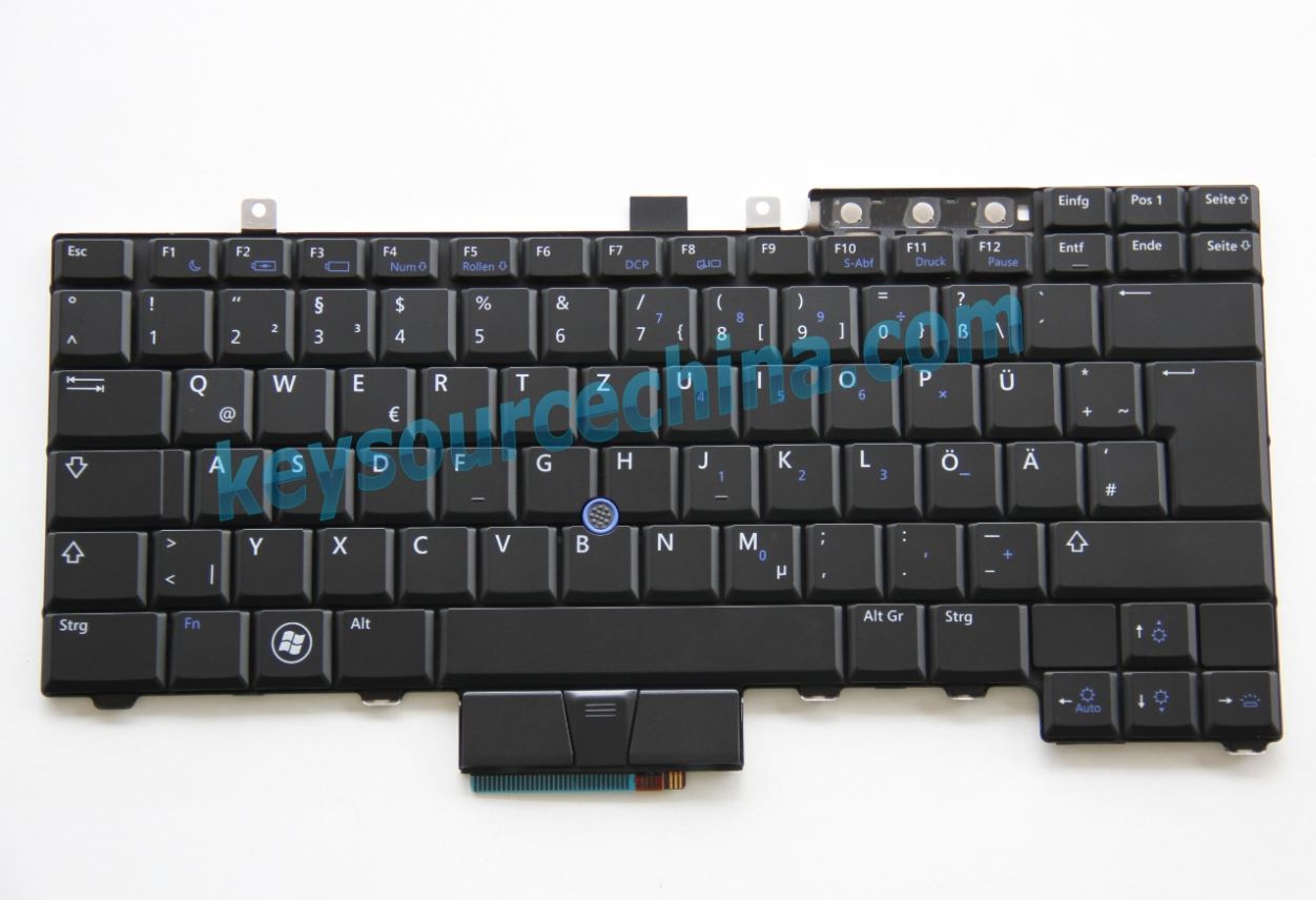 PK130AF2B11 Original Notebook Tastatur deutsch (DE) schwarz für Dell E5500 E5510 E6400 E6410 E6500 E6510