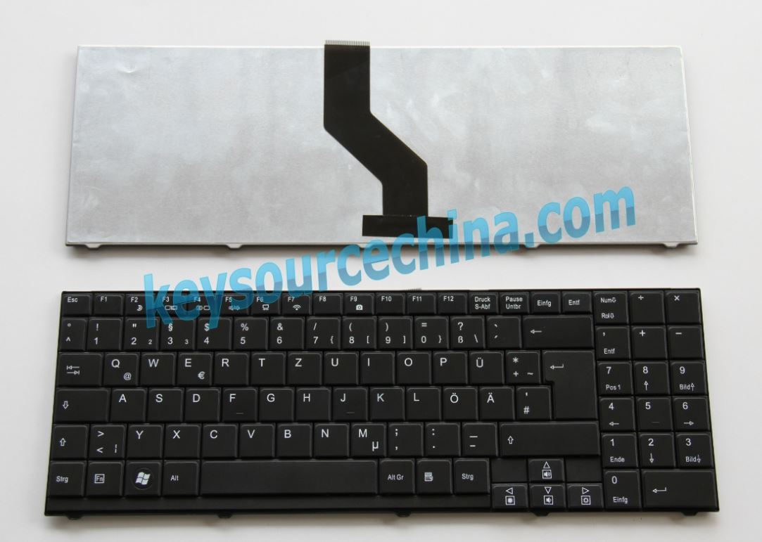 MP-09A96D0-442 Original Notebook Tastatur, deutsch (DE) schwarz für Medion Akoya P6610 P6611 P6612 P6613 P6618 P6620 P6622 P6624 P6630 P7612 P7614 P7615 P7618 E6213 E6220 E7212 E7214 Keyboard NEU