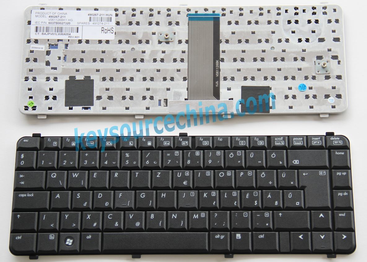 HUN Hungary Keyboard Gyári Új Magyar nyelvű QWERTZ Billentyűzet for HP Compaq 6530s 6531s 6535s 6730s 6735s
