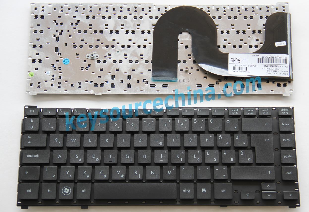 HUN Hungary Keyboard Gyári Új Magyar nyelvű QWERTZ Billentyűzet for HP Probook 4310s 4311s