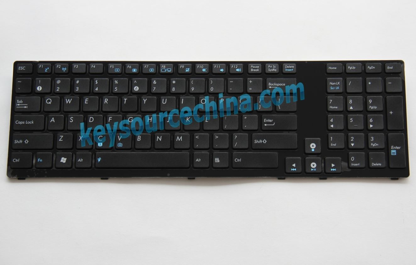 V126202AS1 Original Asus K93 K95 A93 A95 X93 R900 PRO91 US Laptop Keyboard Complete NEW