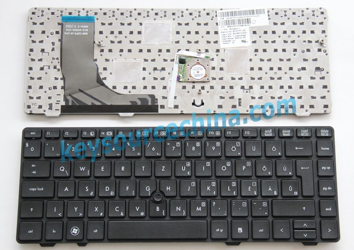 MP-09L76HU6920 Gyári Új Magyar nyelvű QWERTZ Billentyűzet for HP ProBook 6360b 6360t