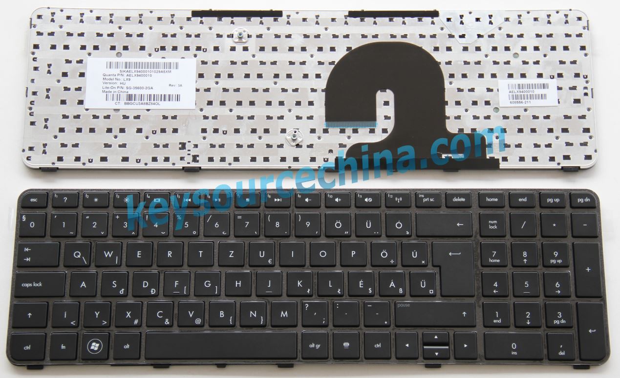 HUN Hungary Keyboard Gyári Új Magyar nyelvű QWERTZ Billentyűzet for HP Pavilion DV7-4000 Series