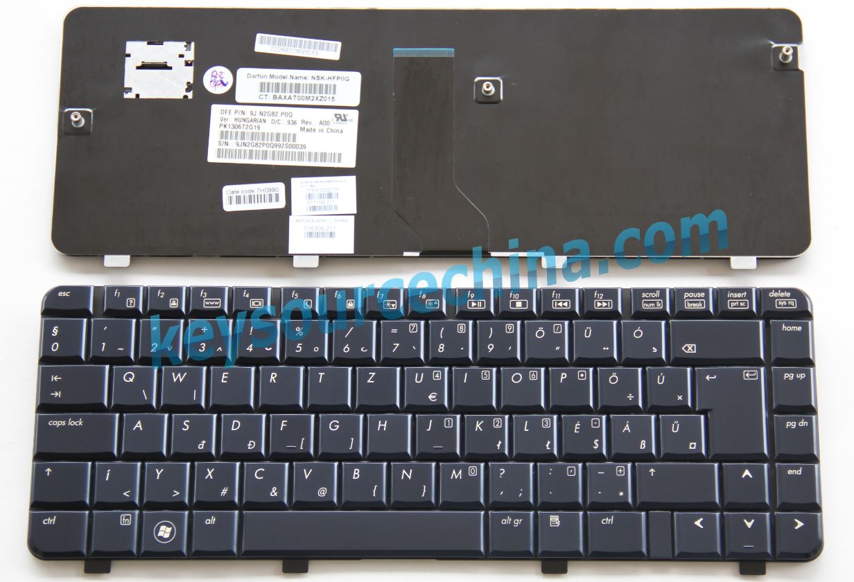 HUN Hungary Keyboard Gyári Új Magyar nyelvű QWERTZ Billentyűzet for HP Pavilion DV3-2000 Series