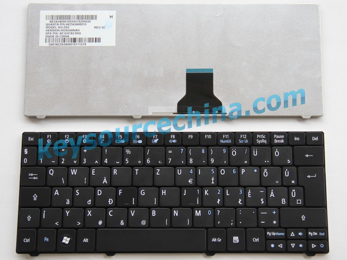 KBI140A071,9Z.N3C82.00Q,Acer One 721 magyar Laptop Billentyűzet,Acer One 751 magyar Laptop Billentyűzet,Acer One 1810 magyar Laptop Billentyűzet,Acer One 1830 magyar Laptop Billentyűzet,ACER FERRARI 200 magyar Laptop Billentyűzet