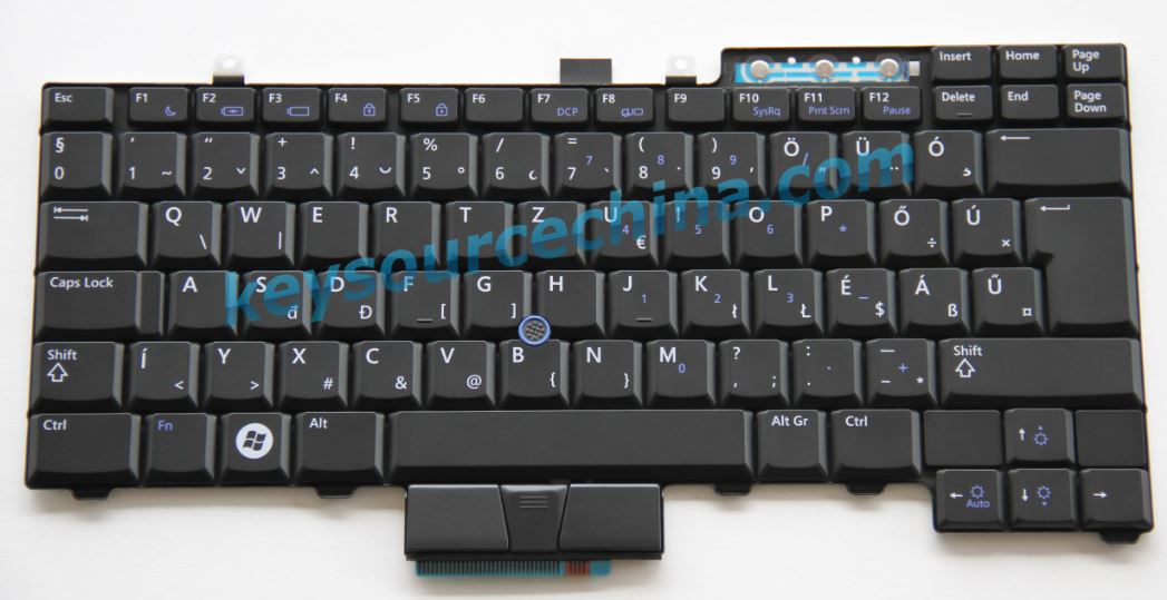 Dell E5500 E5510 E6400 E6410 E6500 E6510 M2400 M4400 M4500 Hungary(HU) Magyar Billentyűzet keyboard