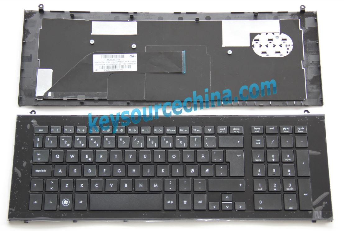 NSK-HN1SW Originalt HP ProBook 4720 4720s Norsk tastatur