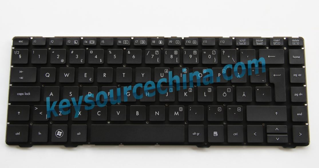 HP ProBook 6460B Swedish-Finnish keyboard V119026AK1 6037B0054617