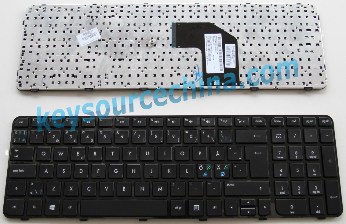 HP G6-2000 series Nordic keyboard 673613-DH1 681800-DH1 697452-DH1