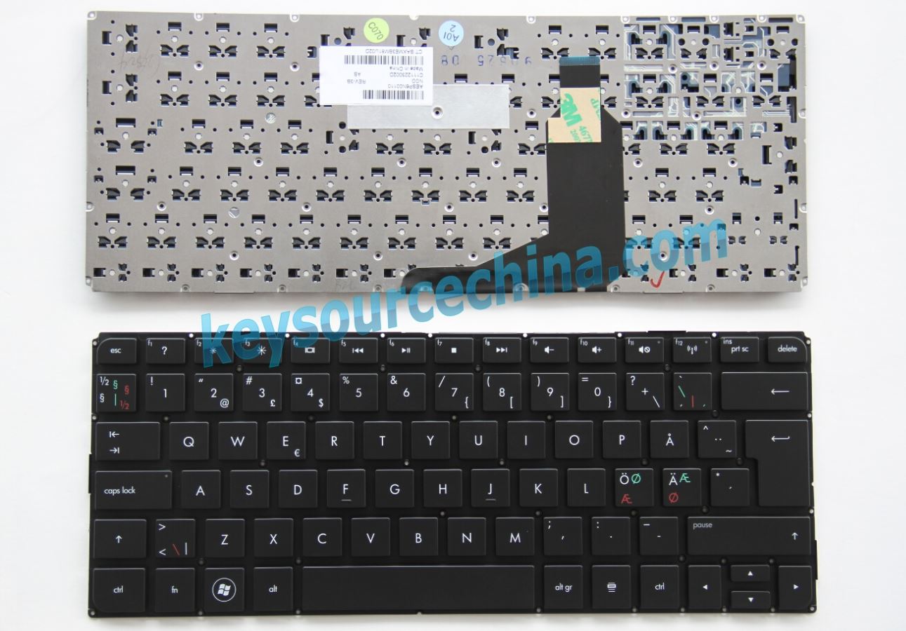 AESP6N00110 Original HP Envy 13-1000 13t-1000 13-1050 13-1090 13-1095 13-1099 13-1190 13-1195 Nordic Keyboard