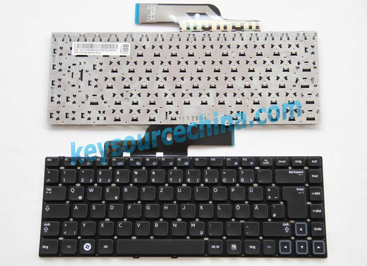 9Z.N5PSN.50G Original Notebook Tastatur, deutsch (DE) für Samsung NC10 N110 N130 N135 N140 N108 N128 N138 ND10