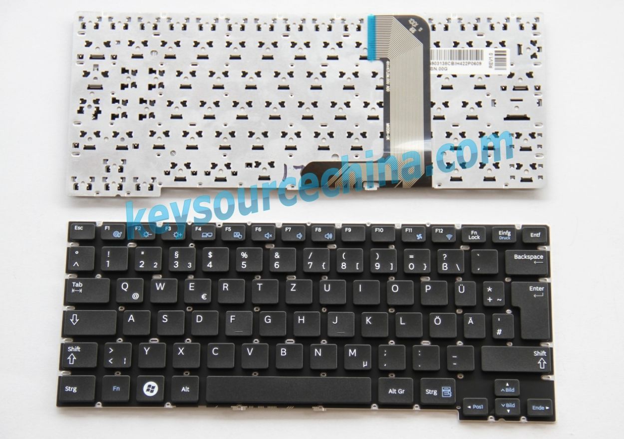 9Z.N7LSN.00G Original Notebook Tastatur, deutsch (DE) für Samsung 300U1A NP300U1A 305U1A NP305U1A