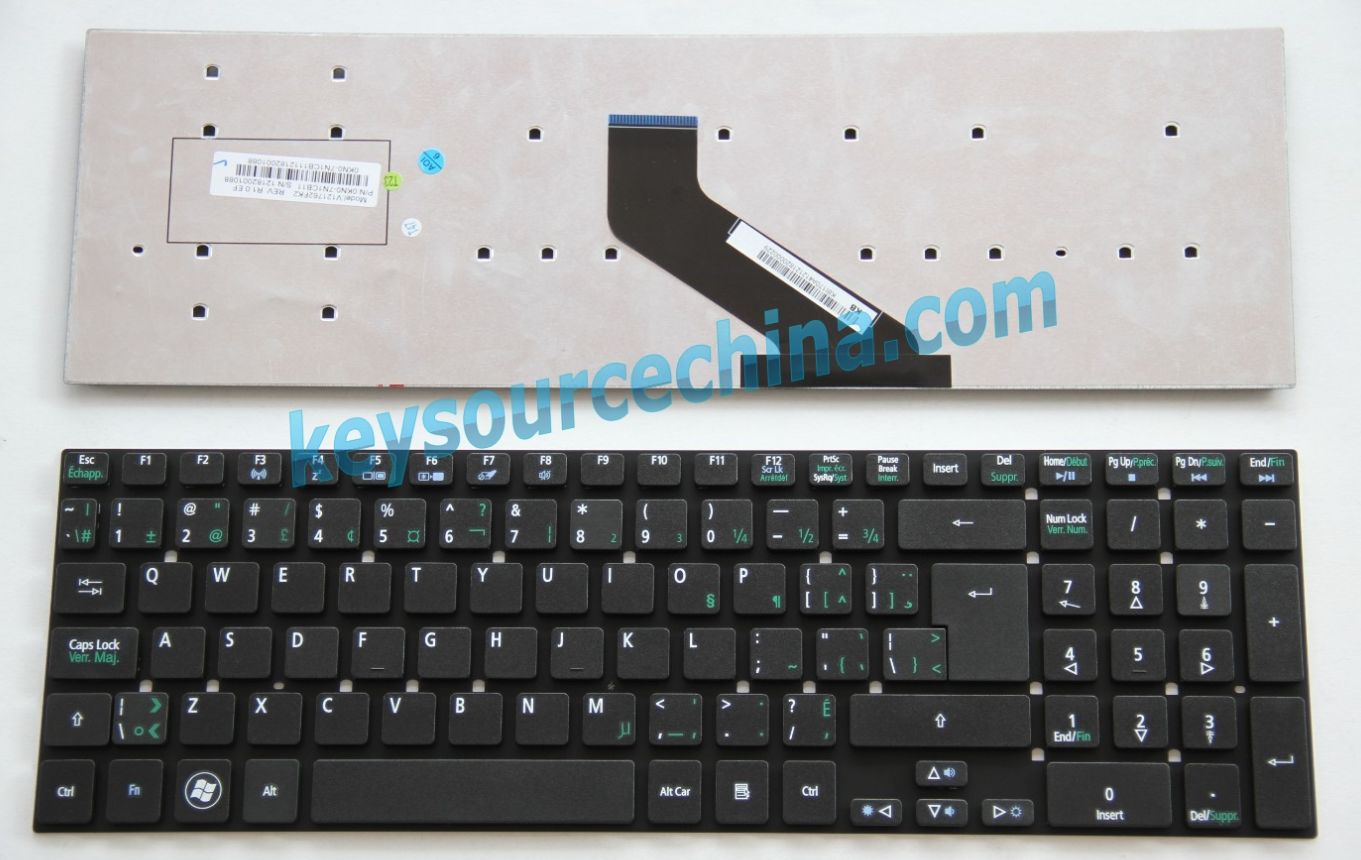 V121762FK2 Original Acer Aspire 5755 5830 V3-531 V3-551 V3-571 V3-731 V3-771 V3-772 E1-530 E1-570 E1-572 E1-731 E1-771 E5-571 Clavier Canadian(CA) Keyboard
