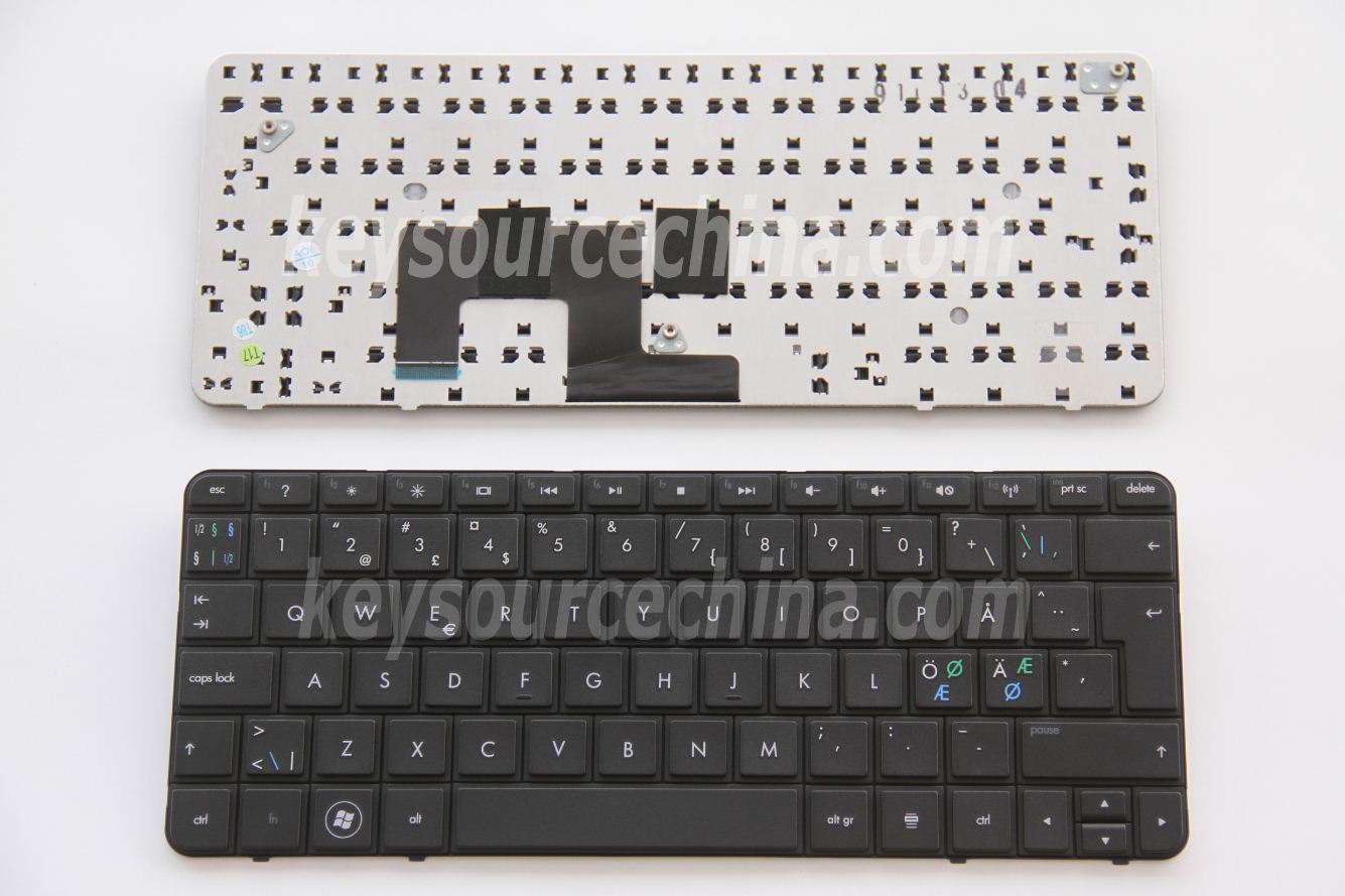 Originalt HP Mini 210-1000 210-1100 Series Nordic Keyboard