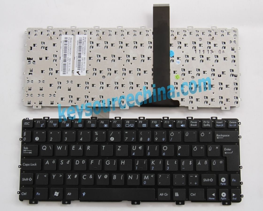 V103662GK1 HG magyar laptop billentyűzet,0KNA-292HU01 magyar laptop billentyűzet,04GOA292KHU00-1 magyar laptop billentyűzet,Asus Eee PC 1015PE magyar laptop billentyűzet