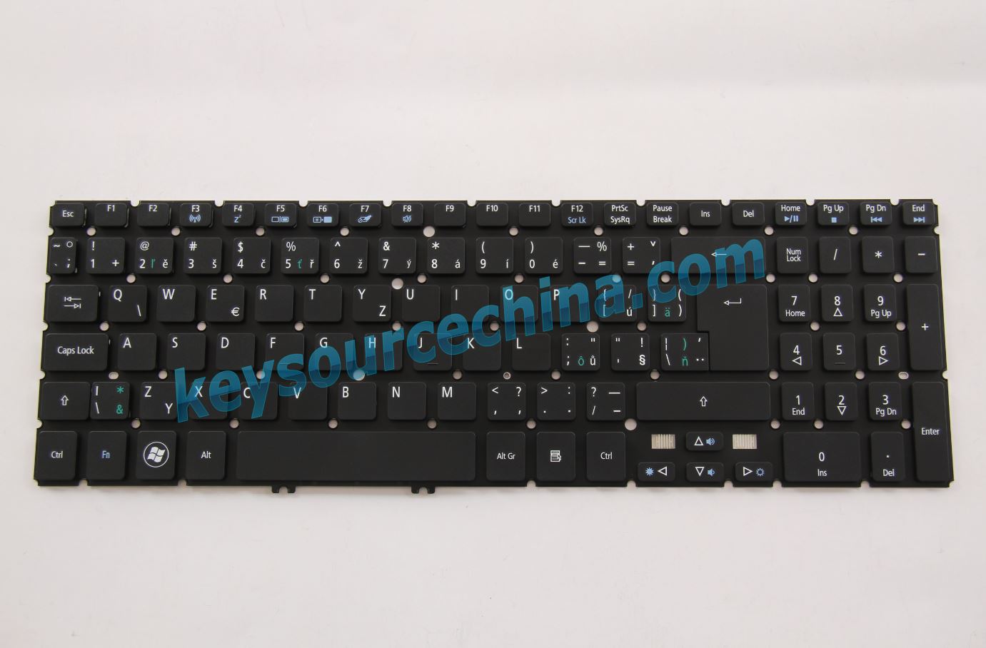 Acer Aspire V5-531G V5-551 V5-571 M3-581G M3-581T M5-581T Czech(CZ) Slovak(SK) Česká Notebooky Klávesnice
