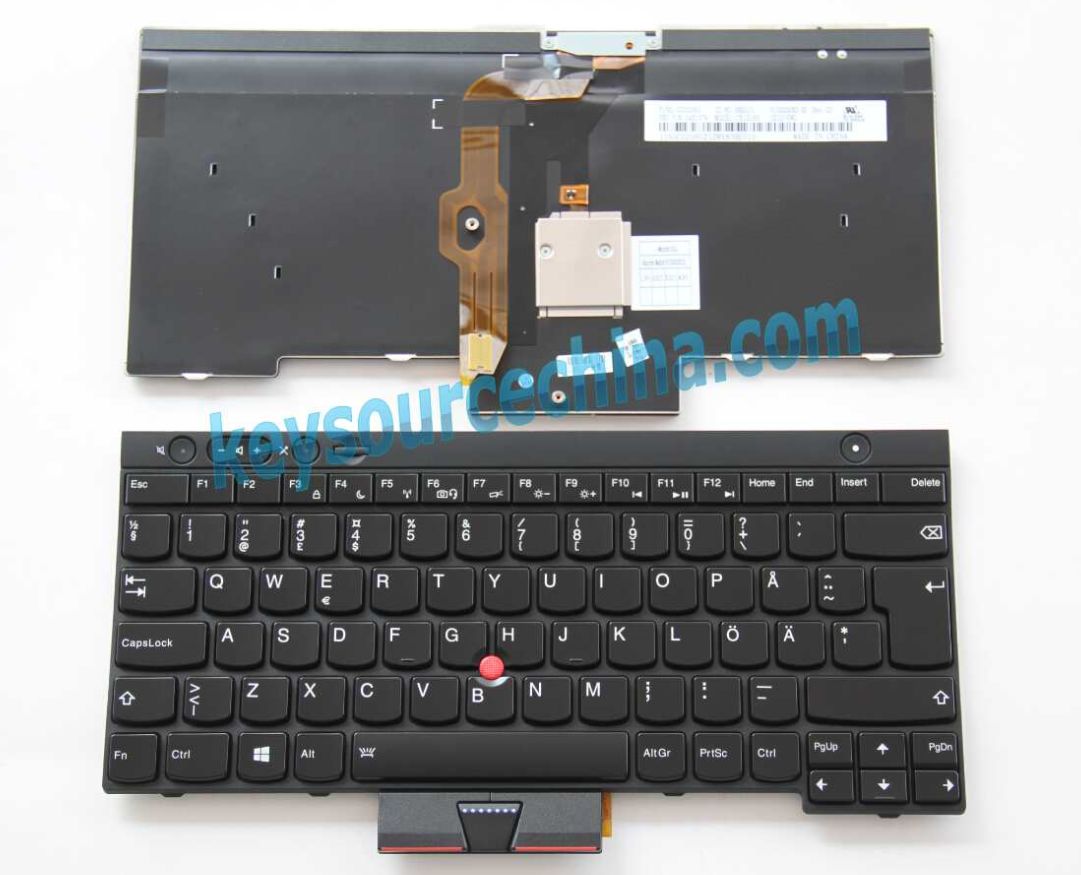 V130020CK3 SD Alkuperäinen Lenovo ThinkPad T530 T530i L430 L530 T430i T430s W530 X230 X230i Tablet Swedish Finnish Keyboard