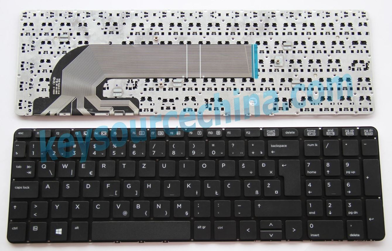 Slovenian Croatian Bosnian Serbian Macedonian Montenegro West Balkans Keyboard for ProBook 450 G0 G1 455 G1 470 G0 G1 G2 laptop Tipkovnica