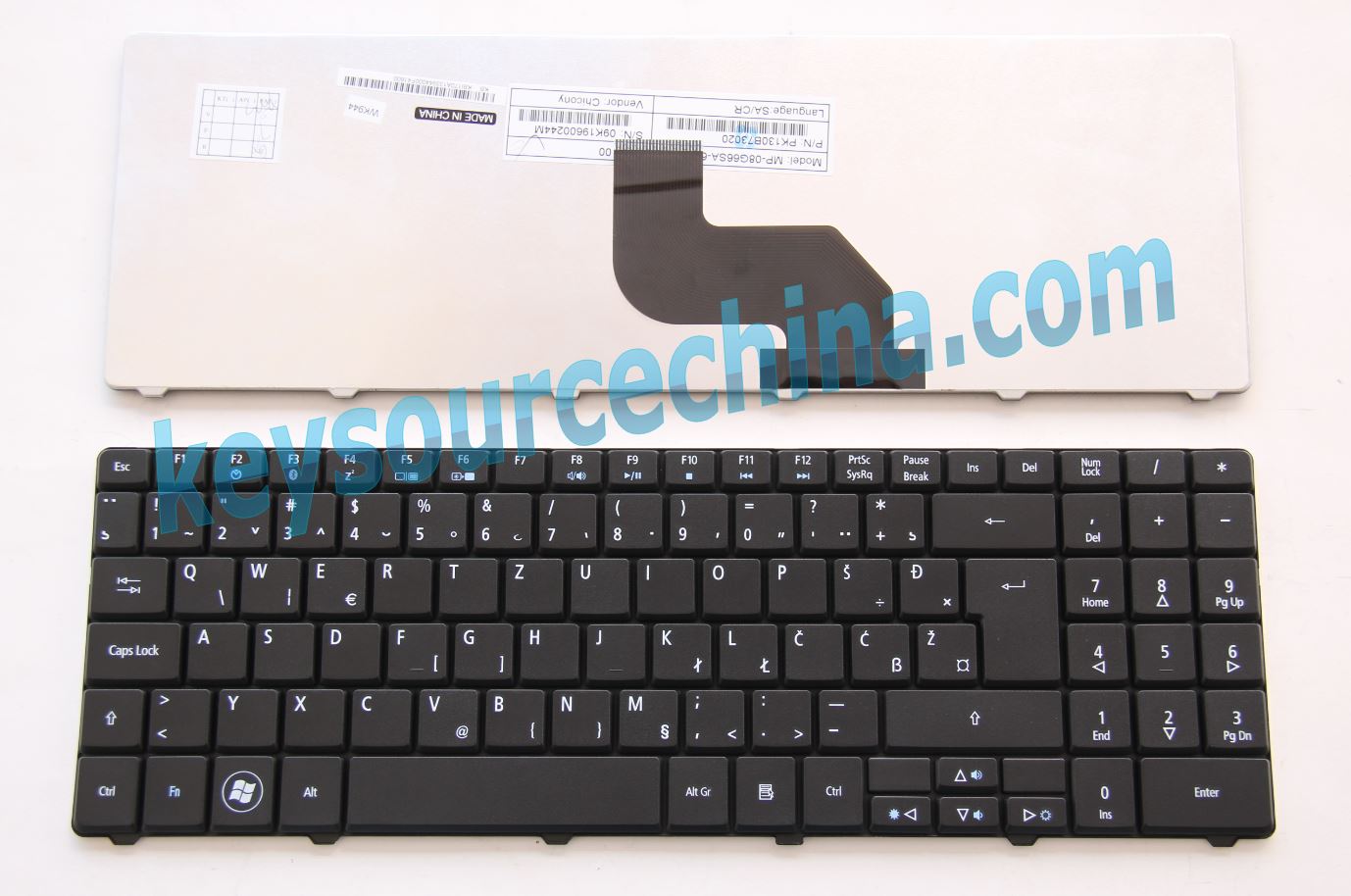 MP-08G66SA-6981 Original Acer Aspire 5332 5334 5516 5532 5541 5534 5734 7315 7715, eMachines E430 E525 West Balkans Yugoslavia Keyboard WB YU