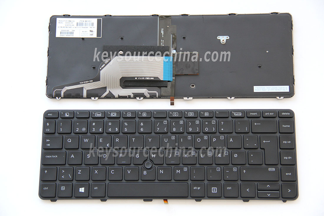 SG-81510-2KA Originalt HP ProBook 640 G2, 645 G2 Backlit