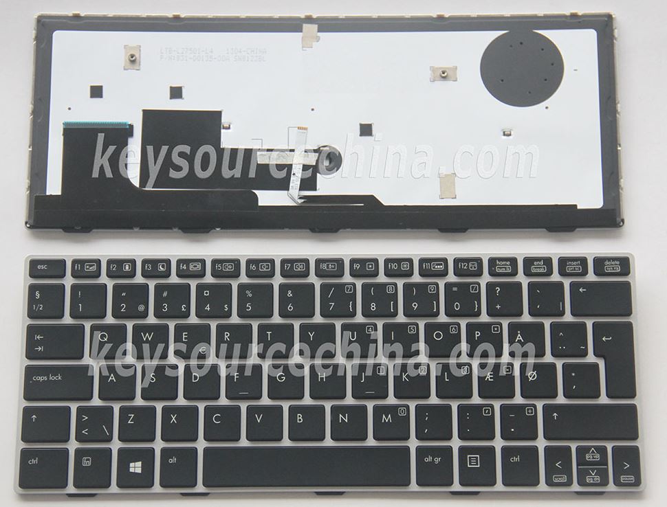 Backlit Originalt HP EliteBook Revolve 810 G1, 810 G2, 810 G3 Touch