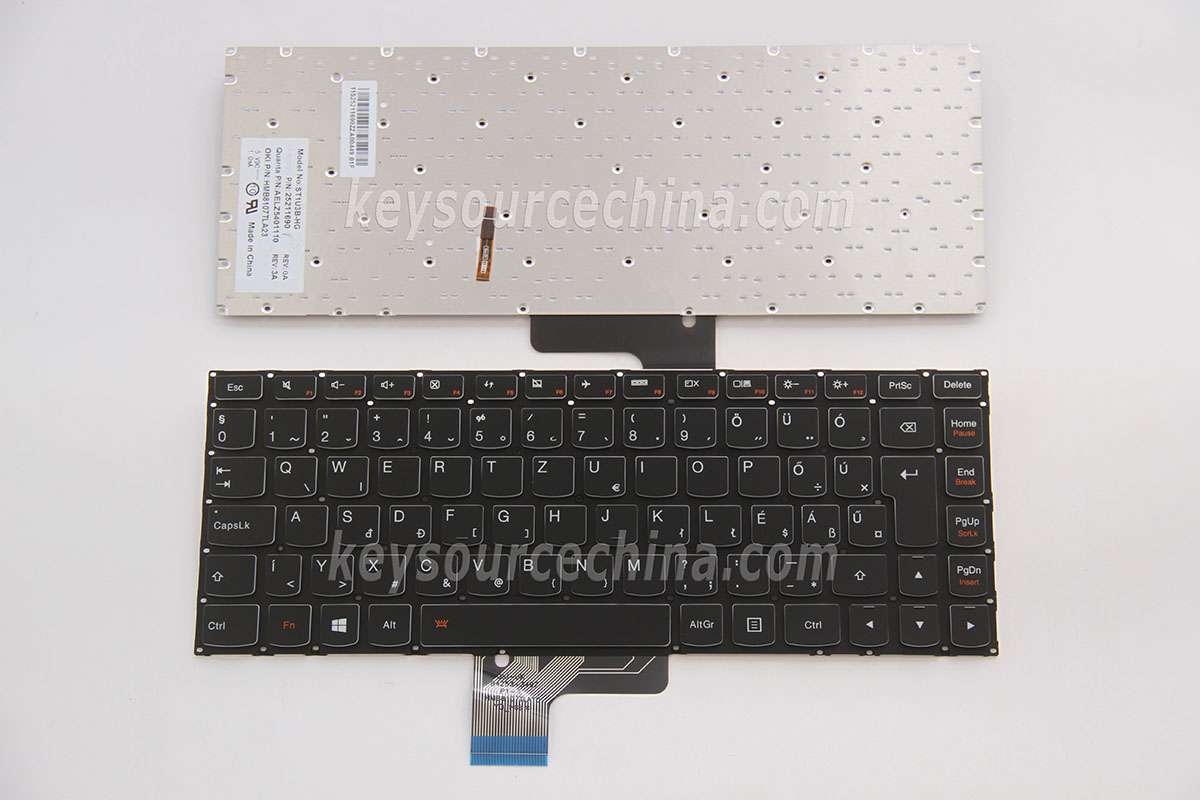 ST1U3B-HG Magyar nyelvű Billentyűzet for Lenovo IdeaPad U330P U430P U330 U430 Touch Backlit