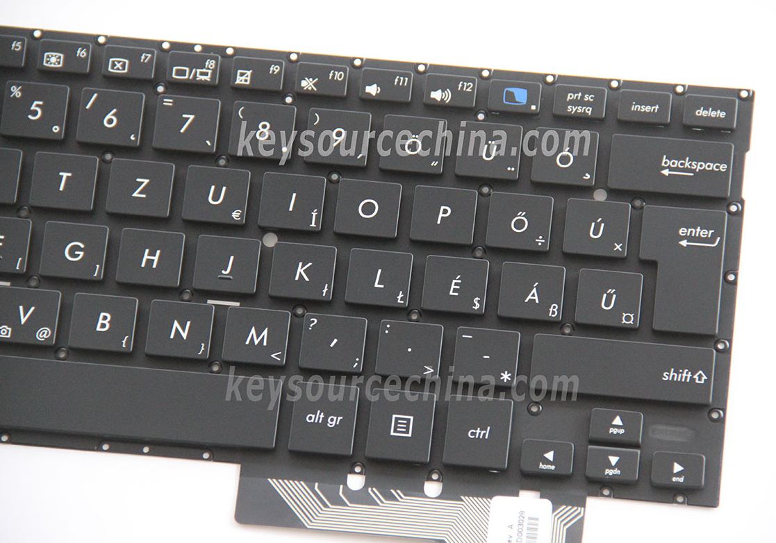 Black Asus Taichi 31 no backlit board Magyar Billentyűzet Hungarian(HU