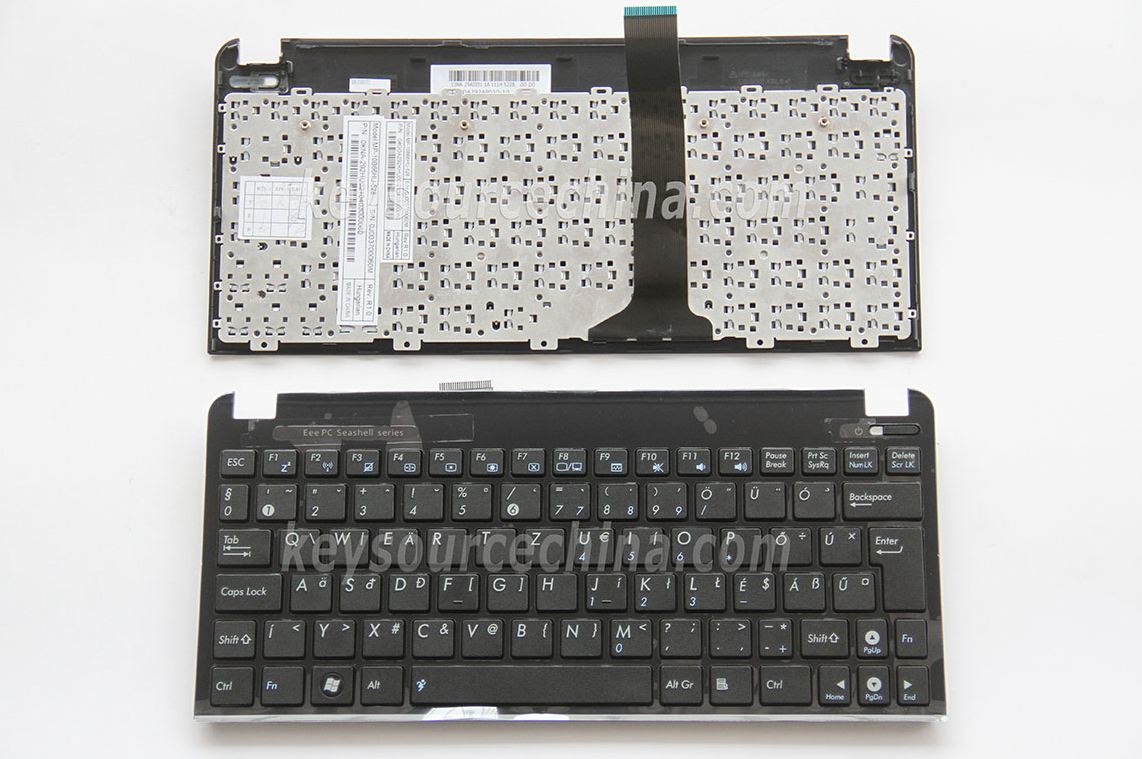 MP-10B66HU-528 Magyar nyelvű Billentyűzet for Asus Eee PC 1011PX 1015P 1015BX R011PX R051BX