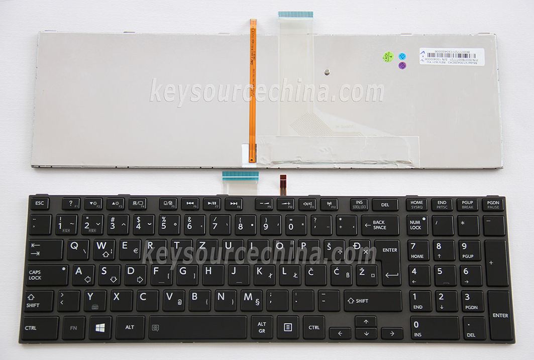 V130426CK3 Slovenščina prenosni računalnik Tipkovnica za Toshiba Qosmio X870 X875, Satellite L850 L870 P850 P870