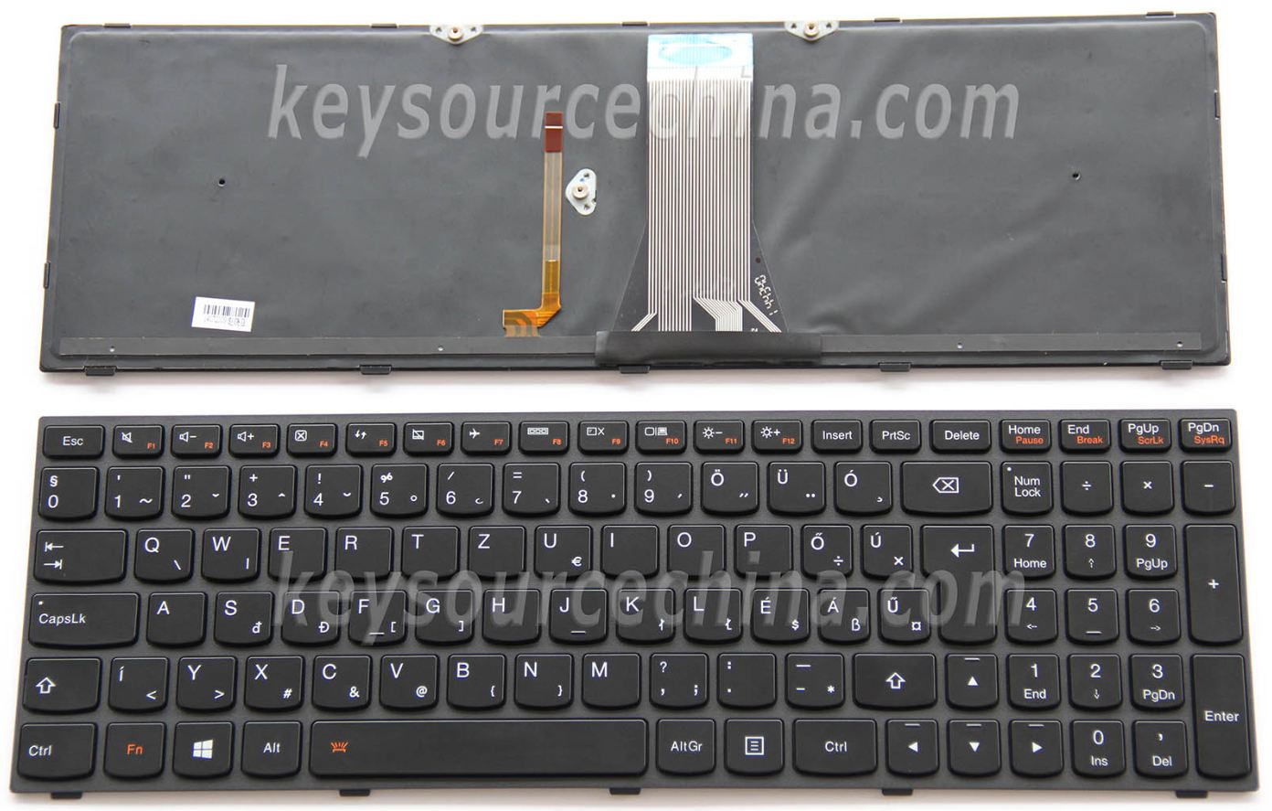 T6G1B-Hun Magyar Billentyűzet for Lenovo IdeaPad M50-70 M50-80 Z50-70 Flex 2-15 Flex 2-15D Backlit