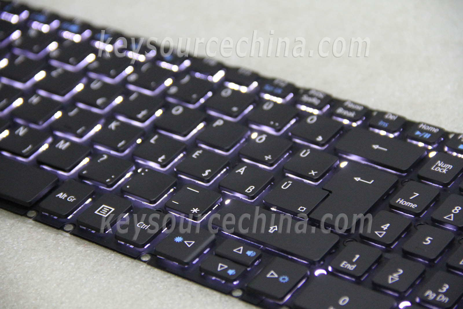 FOR Acer Aspire E5-772G F5-573 F5-573G F5-573T V5-591G Keyboard Nordic No Frame