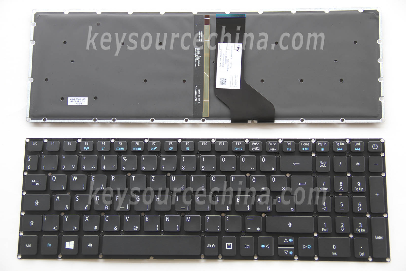 For Acer Aspire 5516 5517 7715 7715Z Keyboard Hungarian HU Magyar Billentyűzet 