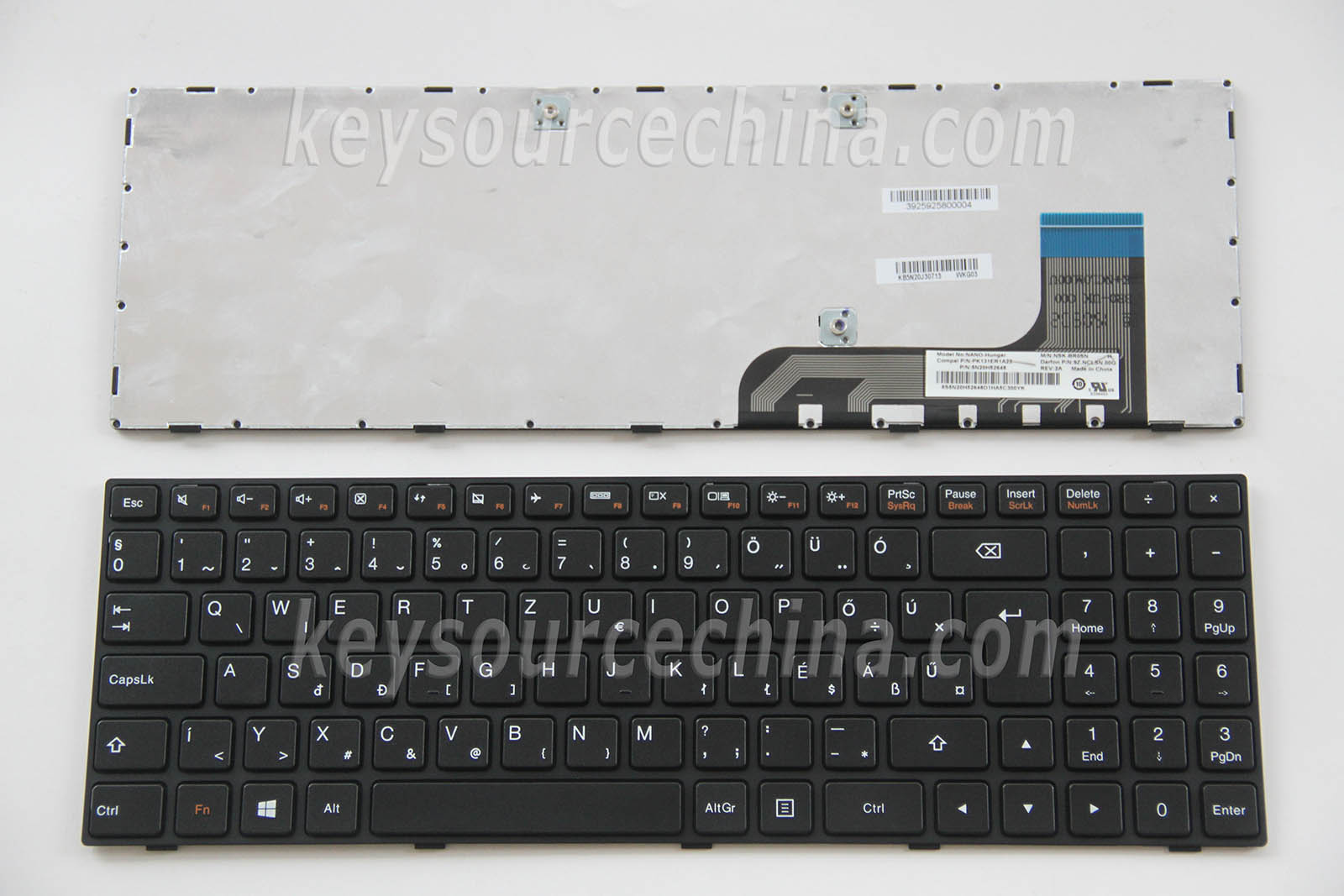 5N20H52648 Magyar Billentyűzet for Lenovo Ideapad 100-15IBY B50-10