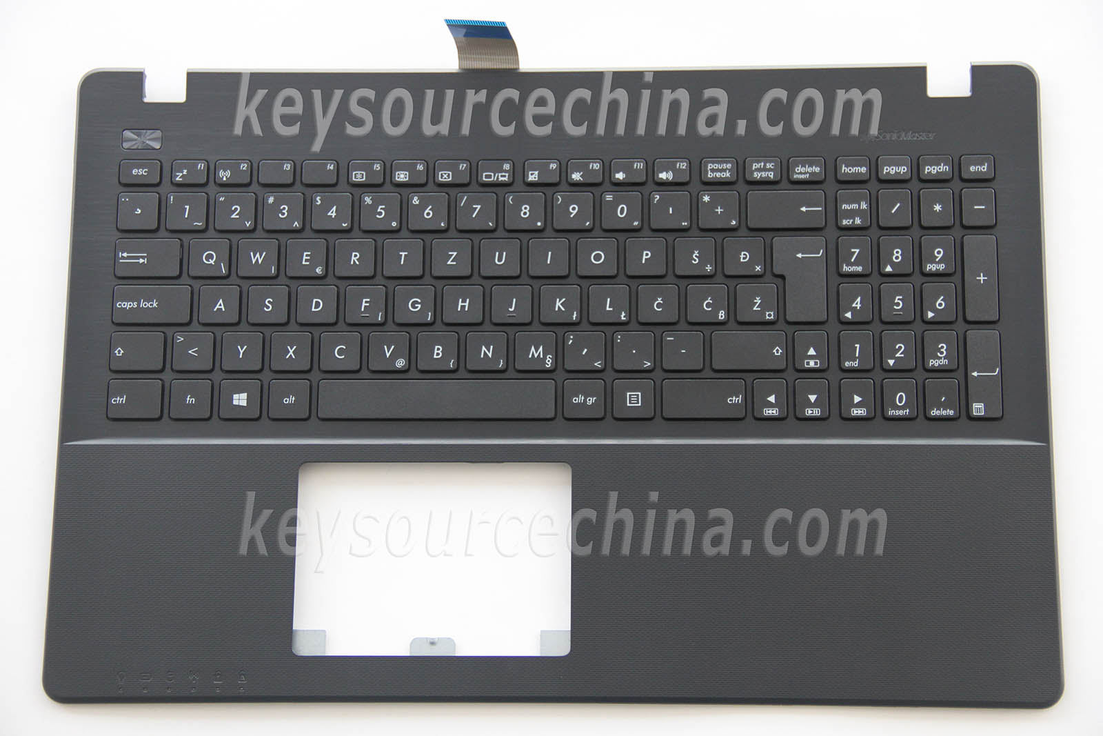Asus X552CA X552CL X552EA X552EP X552VL Tipkovnica Slovenian Bosnian Croatian Serbian Laptop Keyboard Black Top case