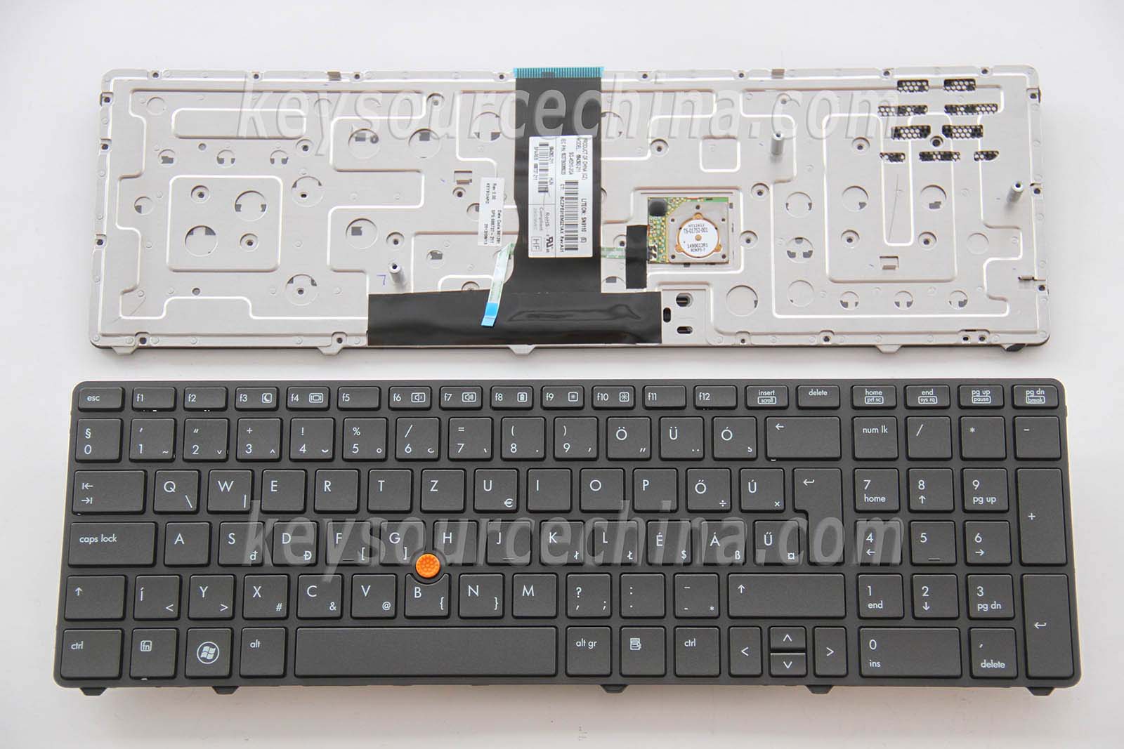 701977-211 Magyar Billentyűzet for HP EliteBook 8770w Mobil Workstation Laptop Keyboard Hungarian