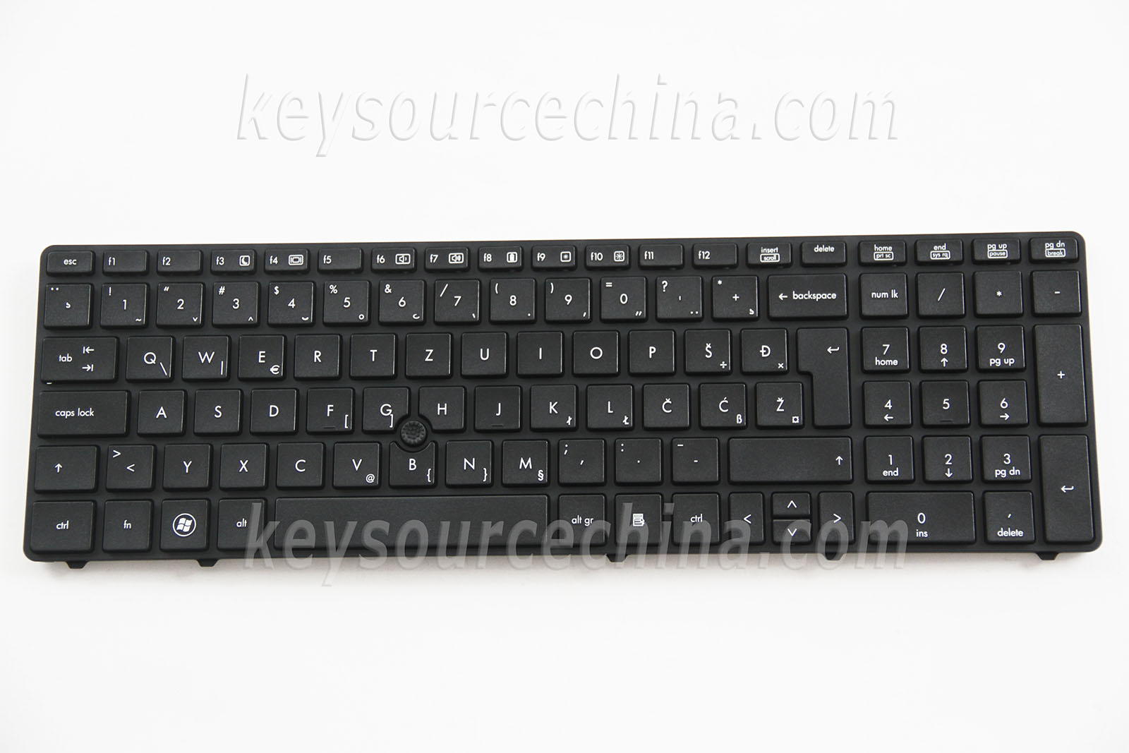 HP Probook 6560b 6565b 6570b Pointer Tipkovnica Slovenian Bosnian Croatian Serbian Laptop Keyboard