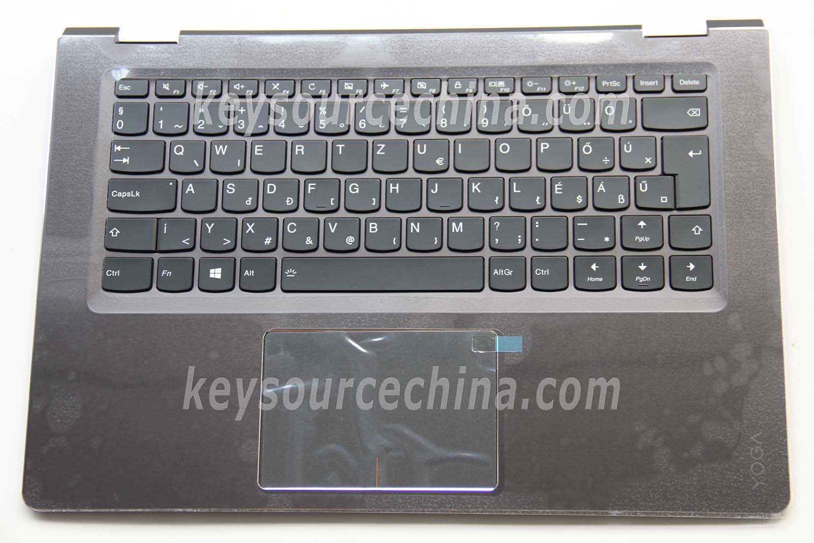 Magyar Billentyűzet for Lenovo Yoga 510-14ISK Backlit Top Case